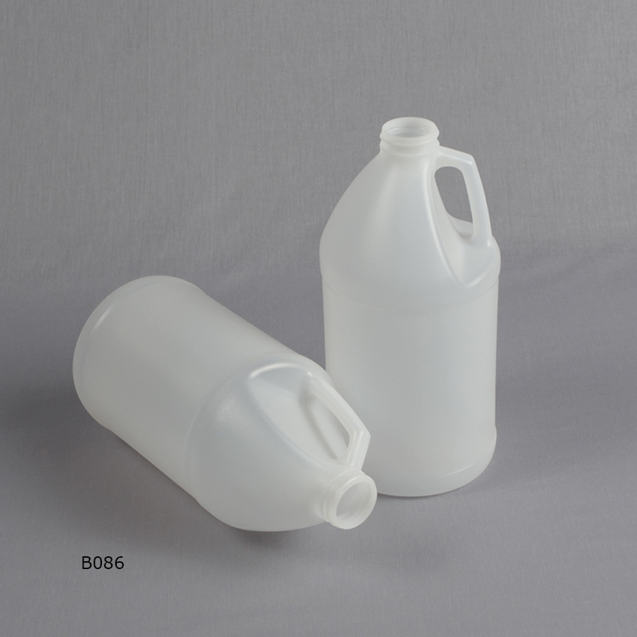 64oz Natural HDPE Dairy Jug | PLA-07608 | Qorpak